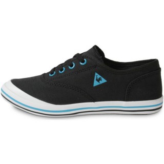 Le Coq Sportif Grandville Enfant Noir/Turquoise - Chaussures Baskets Basses Homme Promos